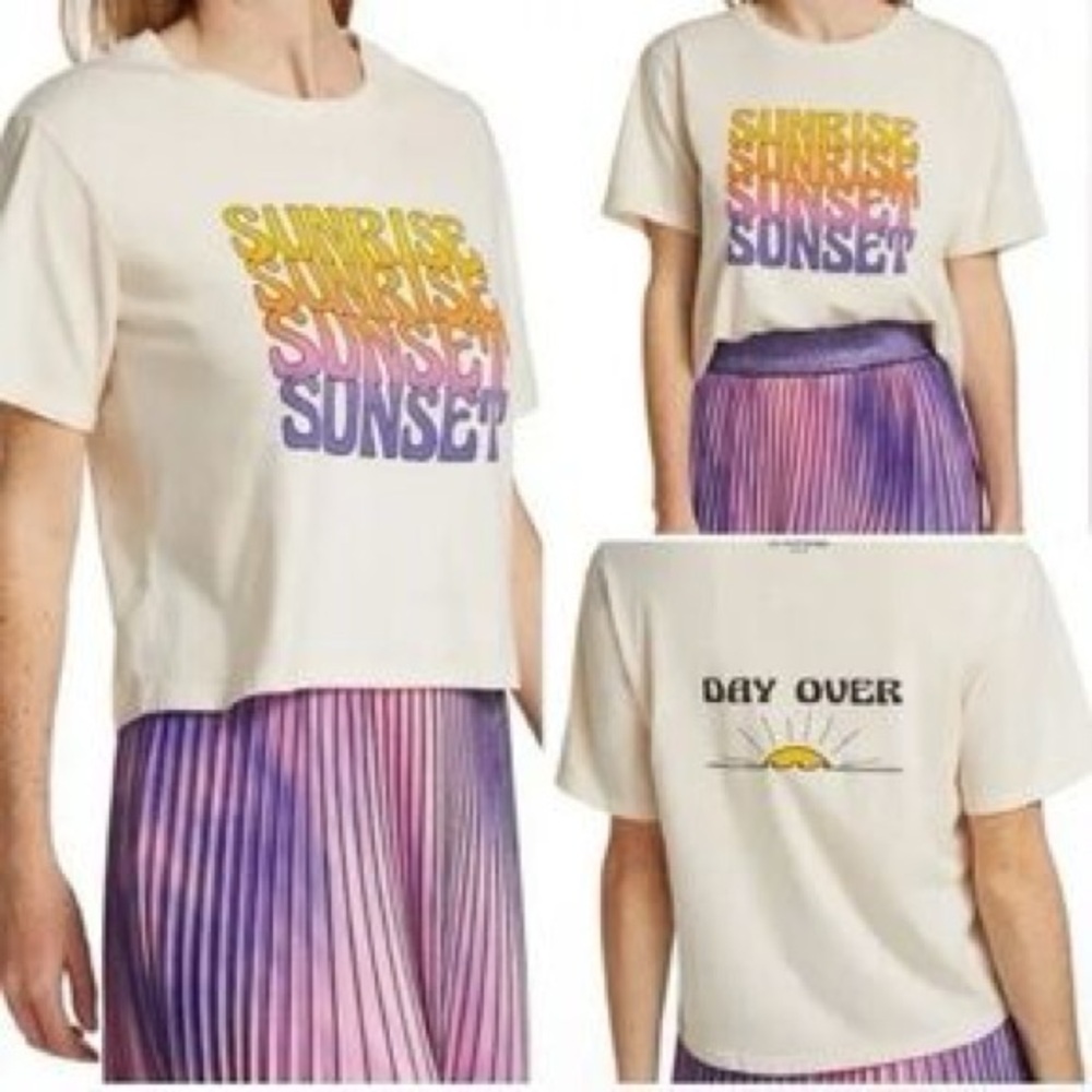 Le Superbe Sunrise Sunset Graphic Tee